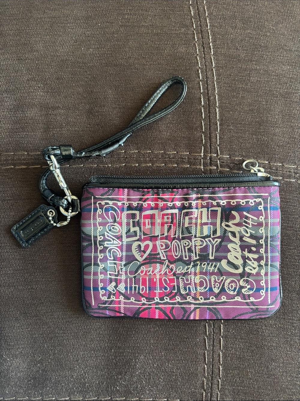 Y2K coach wristlet